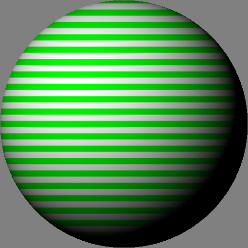 Shader(Vec3(-2,
        2, 4), 0, green_stripes, hemisphere)