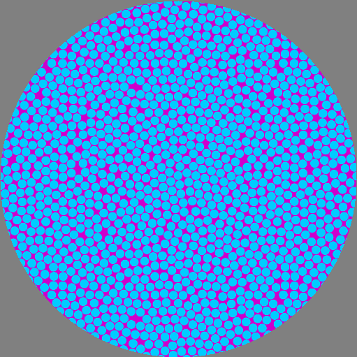 Scale(0.13,
        LotsOfSpots(0.8, 0.2, 0.2, 0.02, c, m))