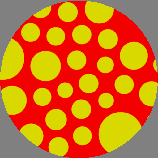 margin=0.04
        LotsOfSpots(0.8, 0.1, 0.3, 0.01, 0.04, yellow, red)